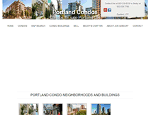Tablet Screenshot of portlandscondos.com